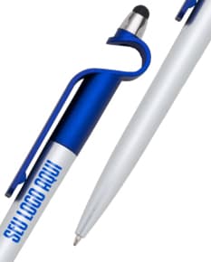 Caneta plástica com touch: a solução perfeita para seus brindes corporativos! Design elegante e moderno, ideal para presentear clientes e parceiros. Personalize com sua logo e destaque-se no mercado. Peça já a sua!
