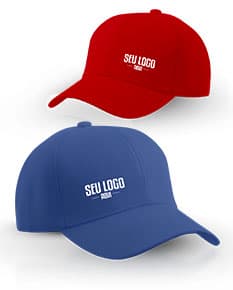 Boné 6 gomos tradicional em microfibra, confortável e estiloso. Perfeito para complementar seu look e se proteger do sol com muito estilo. Adquira o seu agora!