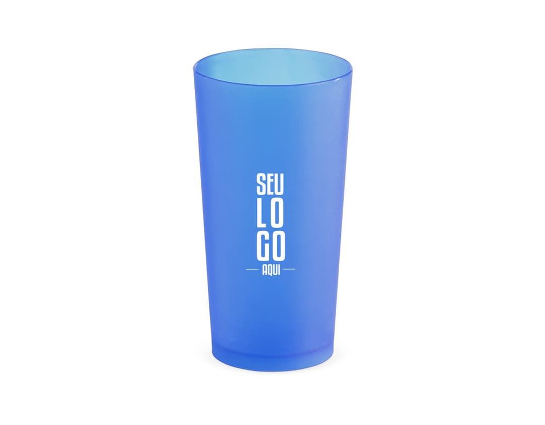 Copo plástico de 420ml.