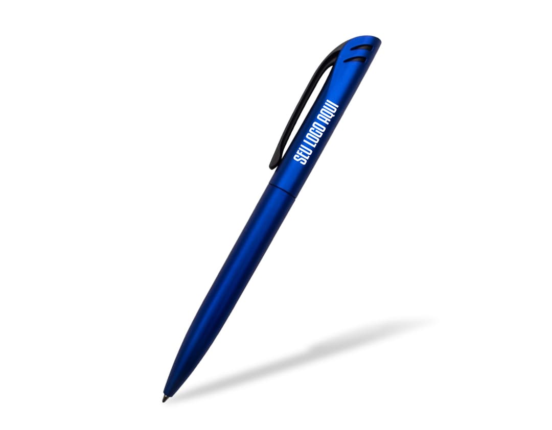 Caneta plástica colorida - ideal para escrita no escritório, escola ou em casa. Design moderno e cores vibrantes. Garanta já a sua!
