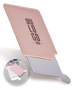 Espelho de aço inox - Acessório de escritório moderno e sofisticado para memórias de dados. Ideal para manter a organização e lembrar de tarefas importantes. Adquira já o seu!