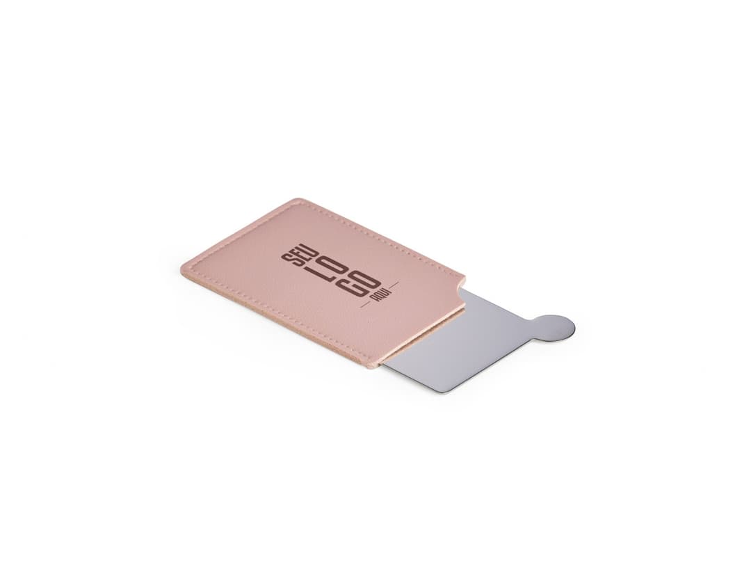 Espelho de aço inox - Acessório de escritório moderno e sofisticado para memórias de dados. Ideal para manter a organização e lembrar de tarefas importantes. Adquira já o seu!