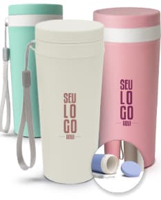 Copo Fibra de Bambu 350ml - Ideal para quem busca sustentabilidade e saúde! Feito com material reciclável e tecnologia de fibra de bambu, é perfeito para bebidas saudáveis. Promova a higiene e o bem-estar com este copo isolado, higienizado e livre de substâncias nocivas. Garanta já o seu!