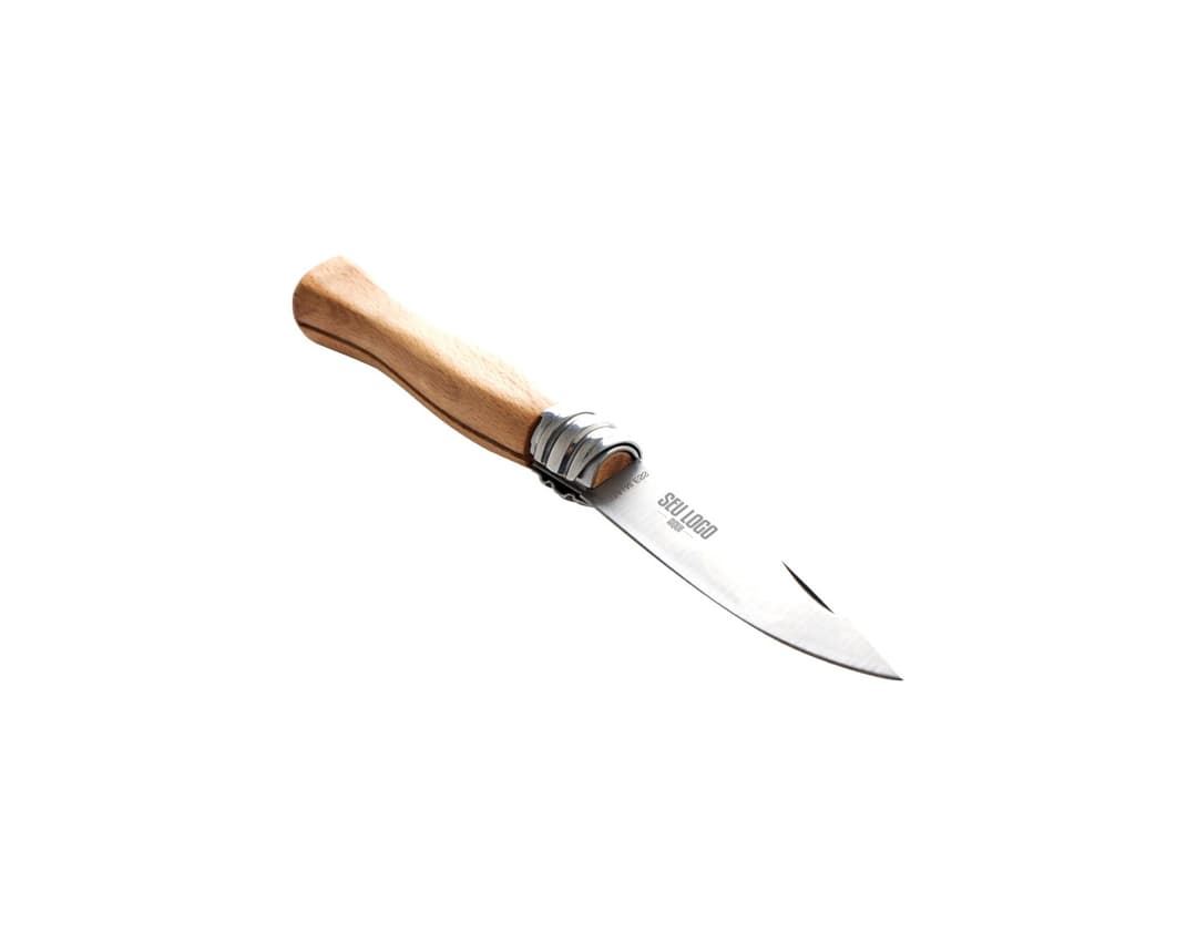 Um canivete feito em aço inoxidável com cabo de madeira, ideal para quem busca qualidade e praticidade em um utensílio cortante. Perfeito para uso em camping, pesca, trilhas e atividades ao ar livre. Garanta o seu!