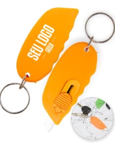 Chaveiro Estilete - Prático e versátil, o chaveiro estilete é o acessório ideal para estar sempre preparado. Com design inovador, é perfeito para uso diário. Seja no escritório, em viagens ou em casa, tenha sempre à mão essa ferramenta multiuso. Garanta já o seu!