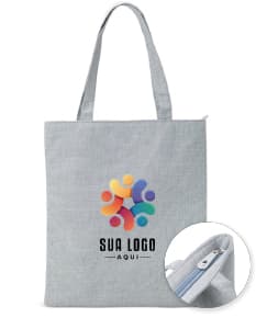 Sacola de Nylon, com fecho de combinação de segurança, design em moda e estilo, resistente e durável, ideal para compras e transporte de objetos.