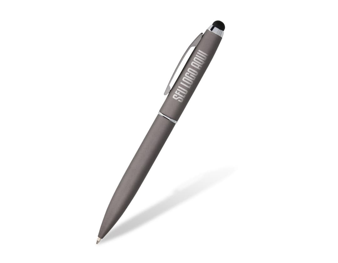 Caneta Metal Touch: Instrumento de escrita de alta qualidade para uso no escritório ou em qualquer ambiente de negócios. Feita de metal resistente, possui ponta afiada para uma assinatura precisa e design moderno. Ideal para deixar suas anotações no desktop ou para presentear alguém especial. Adquira já a sua!