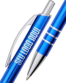 Caneta metal de alta qualidade para escrita suave e durável. Perfeita para uso no escritório, na escola ou em casa. Ideal para assinaturas e documentos importantes. Adquira já a sua!