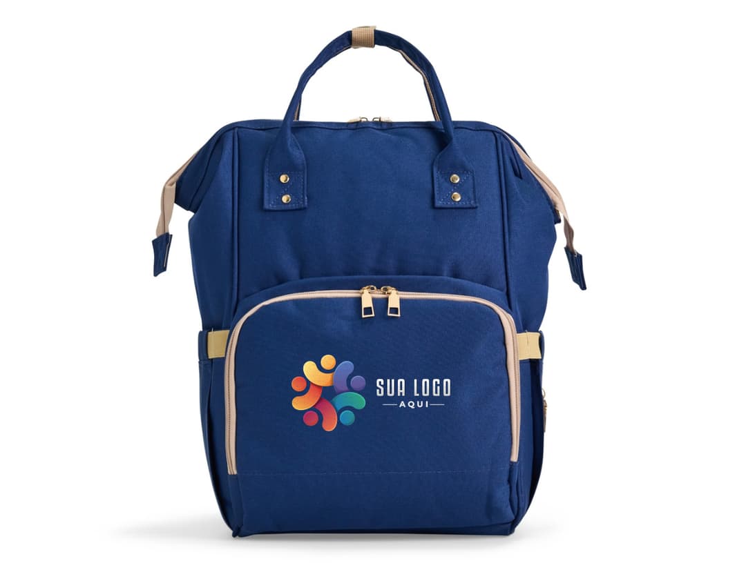 Mochila oxford funcional 19 litros em couro preto, moderna e elegante, com alça, zíper, bolso e fecho. Ideal para viagens, negócios, compras e estilo casual.