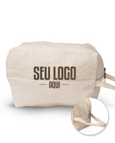 Nécessaire de Algodão para Organização e Estilo. Perfeito para guardar seus pertences com praticidade e elegância. Ideal para viagens e dia a dia. Compre já!