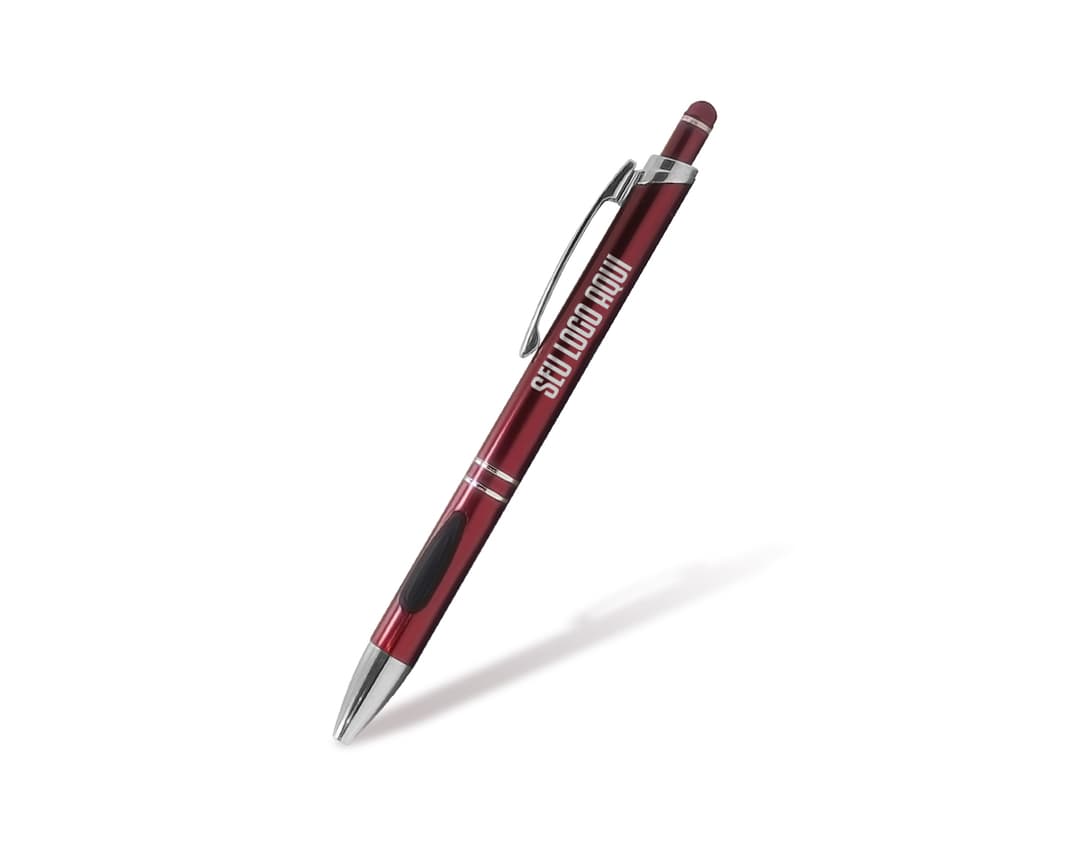Caneta metal touch - a escolha perfeita para escrita suave e precisa. Ideal para uso no escritório, na escola ou em casa. Feita com materiais de alta qualidade, essa caneta proporciona uma assinatura impecável. Garanta a sua!