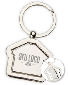Chaveiro metálico de alta qualidade, ideal para promover sua marca ou empresa! Este chaveiro é perfeito para manter suas chaves seguras e organizadas com estilo. Aproveite a promoção especial e garanta já o seu. Adquira o seu chaveiro metálico e tenha sempre suas chaves com você com segurança e elegância. Ideal para brindes corporativos! Encomende já o seu.