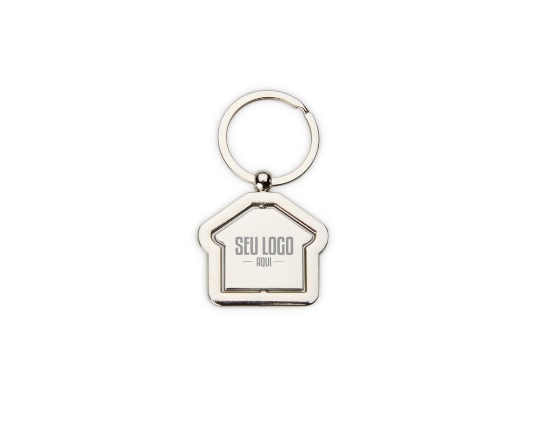 Chaveiro metálico de alta qualidade, ideal para promover sua marca ou empresa! Este chaveiro é perfeito para manter suas chaves seguras e organizadas com estilo. Aproveite a promoção especial e garanta já o seu. Adquira o seu chaveiro metálico e tenha sempre suas chaves com você com segurança e elegância. Ideal para brindes corporativos! Encomende já o seu.