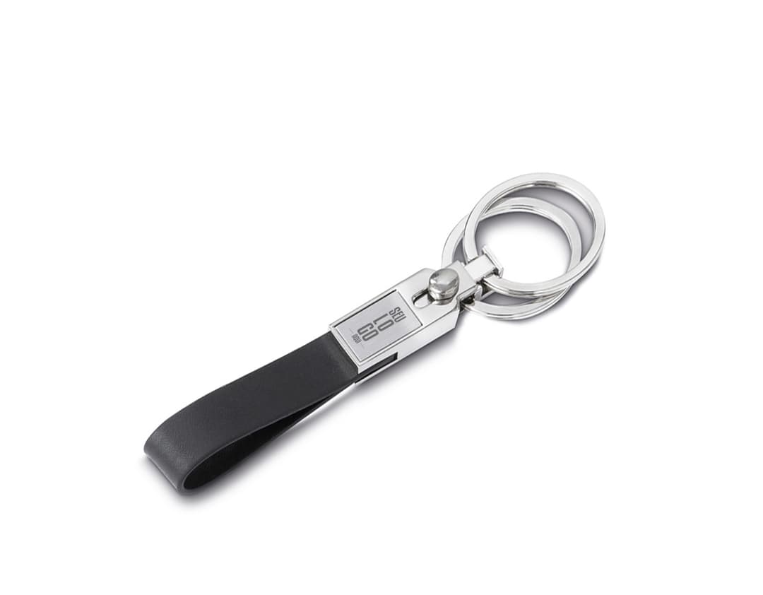 Chaveiro metal couro 2 argolas para garantir a segurança de suas chaves. Feito de aço inoxidável e couro, este elegante chaveiro oferece praticidade e estilo. Ideal para quem busca sofisticação e durabilidade. Adquira já o seu! Ideal para presentear ou utilizar no dia a dia. Nunca mais perca suas chaves com esse incrível chaveiro de metal.