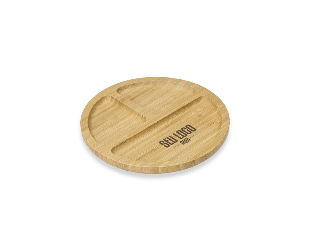 Petisqueira pequena de madeira perfeita para servir snacks saudáveis e deliciosos. Ideal para decoração de cozinha e como elemento econômico e decorativo. Aproveite a hora do lanche com estilo e praticidade!