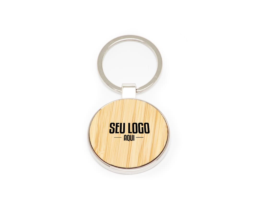 Chaveiro de metal bambu: o acessório perfeito para um toque de elegância e estilo. Feito com detalhes sofisticados, é ideal para presentear em ocasiões especiais. Adicione personalidade ao seu dia a dia com esse chaveiro exclusivo. Encomende o seu agora!