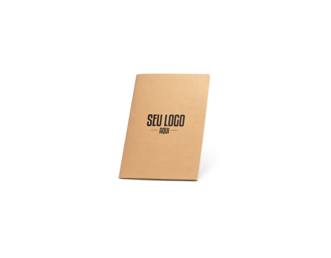 Caderno com capa em cartão (250 g/m²) para escrever suas ideias, lembretes e mensagens. Perfeito para manter suas anotações organizadas no escritório ou em casa. Encomende agora!