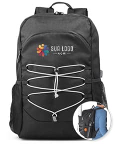 Mochila para notebook em couro preto - Prática e elegante, perfeita para viagens de negócios e uso diário. Com design moderno e espaçoso, esta mochila é o acessório ideal para transportar seus pertences com segurança e estilo. Adquira a sua agora!