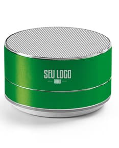 Caixa de som em alumínio com microfone: qualidade de som superior em um design moderno e resistente. Acesse agora e garanta o seu! Ideal para eventos, escritórios e uso pessoal. Aproveite!