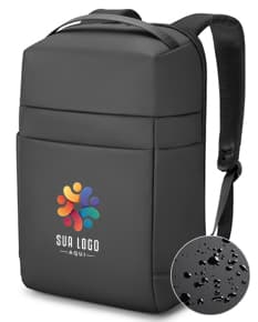 Mochila para Notebook Premium em cor preta, design moderno e resistente. Perfeito para transportar seu dispositivo eletrônico com segurança e praticidade. Ideal para uso no escritório, viagens de negócios ou no dia a dia. Além disso, possui compartimentos extras para armazenar outros objetos e documentos.