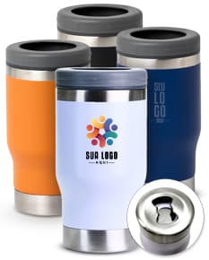 Copo térmico em inox de 380ml. de capacidade.