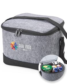 Bolsa térmica de 6 litros, ideal para transporte e armazenamento de alimentos e bebidas de forma prática e segura.