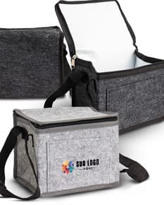 Bolsa térmica de 5,3 litros em couro preto, ideal para transporte de alimentos e bebidas. Com alça de mão, compartimento com zíper, design elegante e resistente. Perfeito para manter sua comida fresca durante viagens, passeios ou no trabalho.