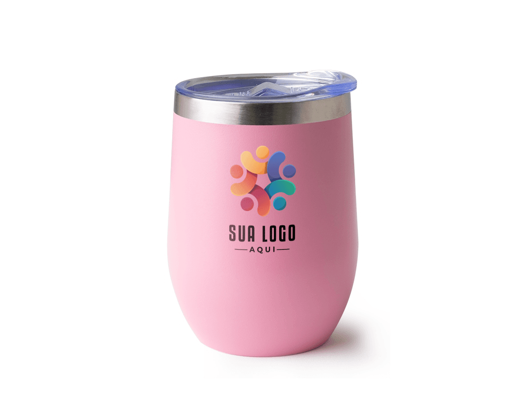 Copo térmico de 320ml em inox.