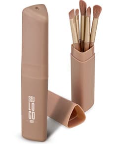 Kit Pincel 5 peças em cores variadas.