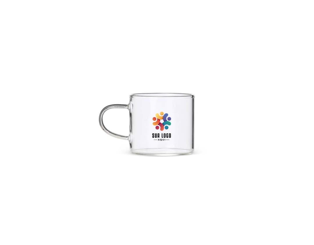 Kit Xícaras de Vidro 6 Peças são xícaras de vidro transparente, ideais para servir chás, cafés e outras bebidas quentes. As xícaras possuem um design elegante e moderno, sendo perfeitas para uso em casa ou em eventos.