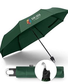 ARON Guardachuva dobrável de 21 em poliéster 100 reciclado pongee 190T