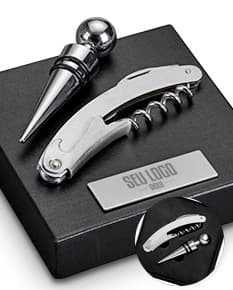 KIT VINHO CAIXA DE PAPELÃO 2 PEÇAS