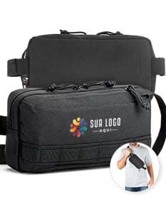 EDINBURGH Pochete em poliéster reciclado 600D de alta densidade