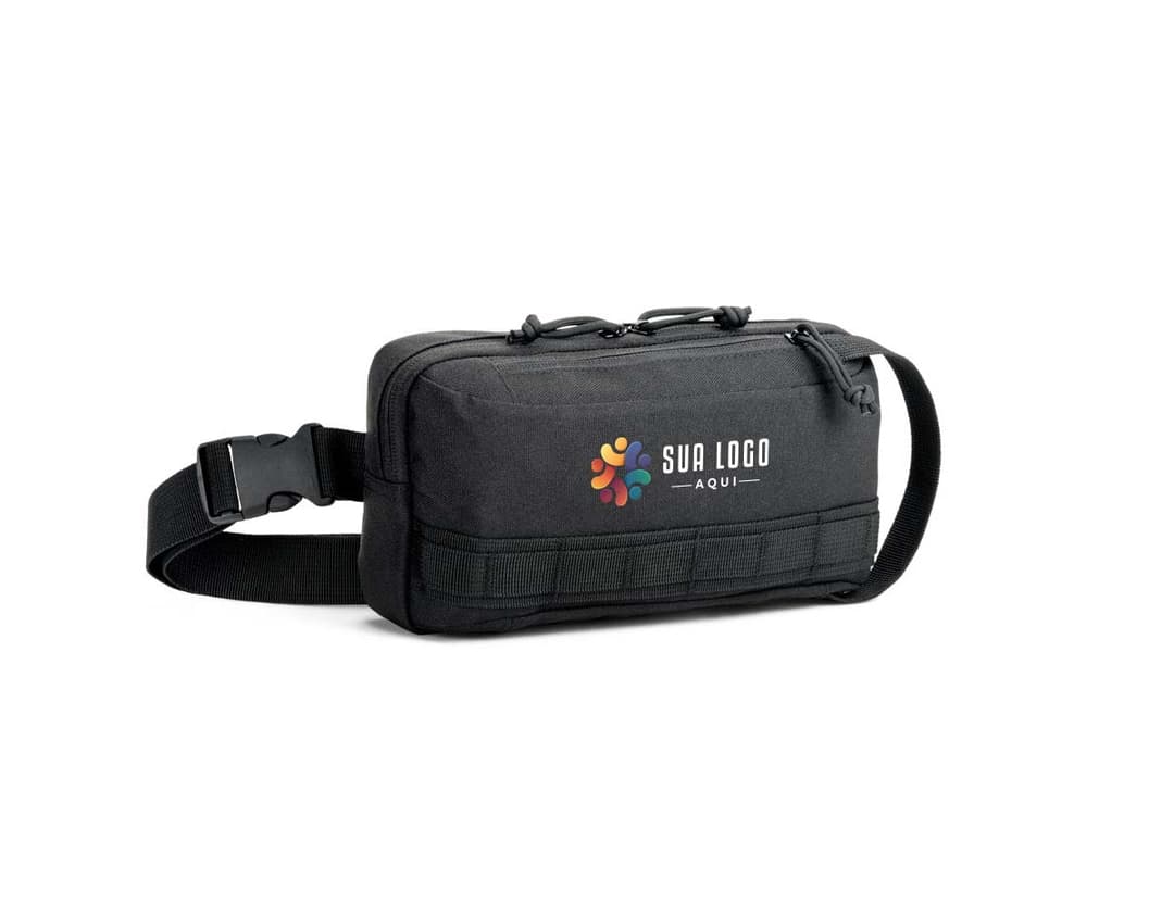 EDINBURGH Pochete em poliéster reciclado 600D de alta densidade