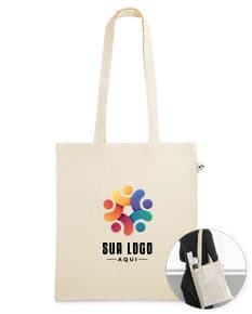 LEON Sacola 100 algodão orgânico 140 gm²