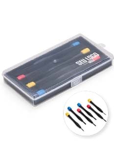 Kit ferramenta composto por 6 peças diversas.