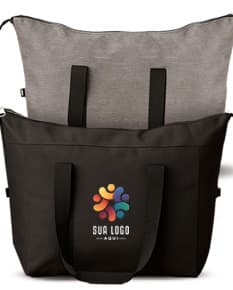 Bolsa térmica de 20 litros em cores variadas.