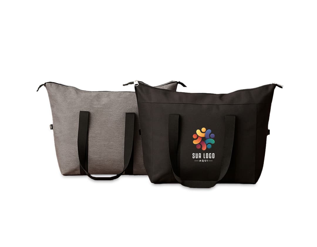 Bolsa térmica de 20 litros em cores variadas.