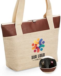 BOLSA TÉRMICA DE JUTA E BIDIM