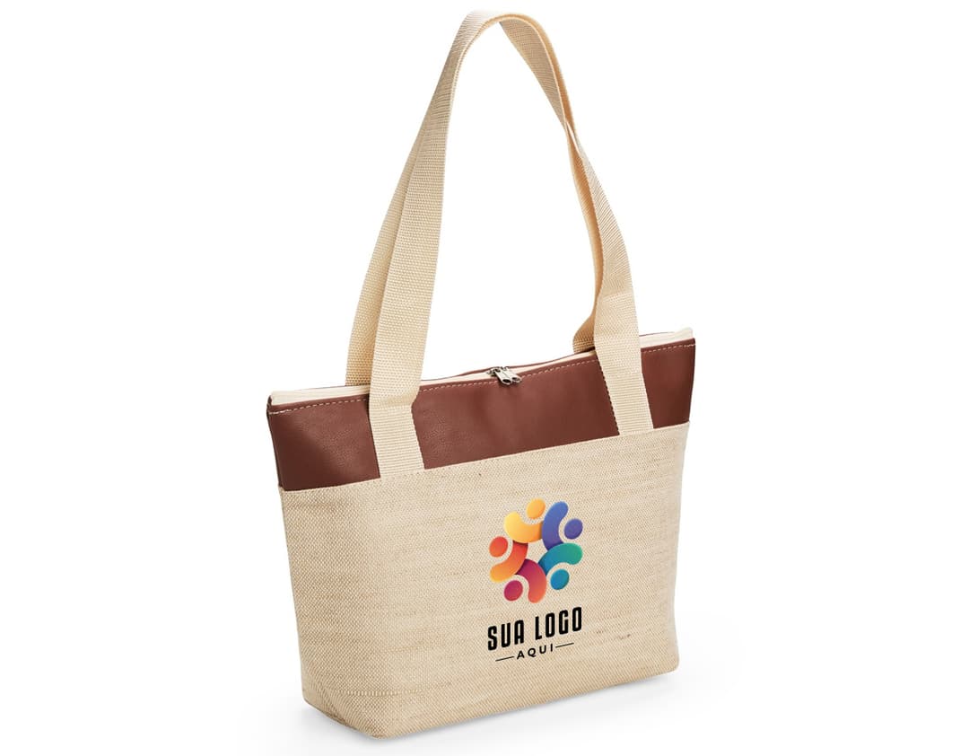 BOLSA TÉRMICA DE JUTA E BIDIM
