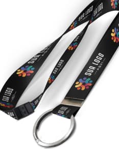 Cordão para crachá com trava 85cm x 2cm - Prático e moderno para garantir a segurança dos seus funcionários. Ideal para eventos corporativos e feiras de negócios. Adquira já o seu e aproveite a praticidade e estilo deste item essencial. Confira!