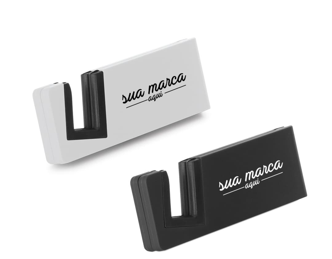 Suporte para celular - 11: Mantenha seu dispositivo sempre à mão com este suporte prático e moderno. Ideal para facilitar sua rotina de trabalho ou lazer, mantendo seu celular sempre visível e acessível. Perfeito para o dia a dia de quem busca praticidade e organização. Adquira o seu agora!