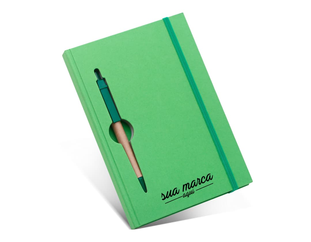 Bloco de anotações ecológico perfeito para manter suas ideias organizadas. Ideal para uso no escritório, na escola ou em casa. Feito de material reciclado, é uma opção sustentável para suas anotações diárias. Prático, funcional e eco-friendly. Garanta já o seu!