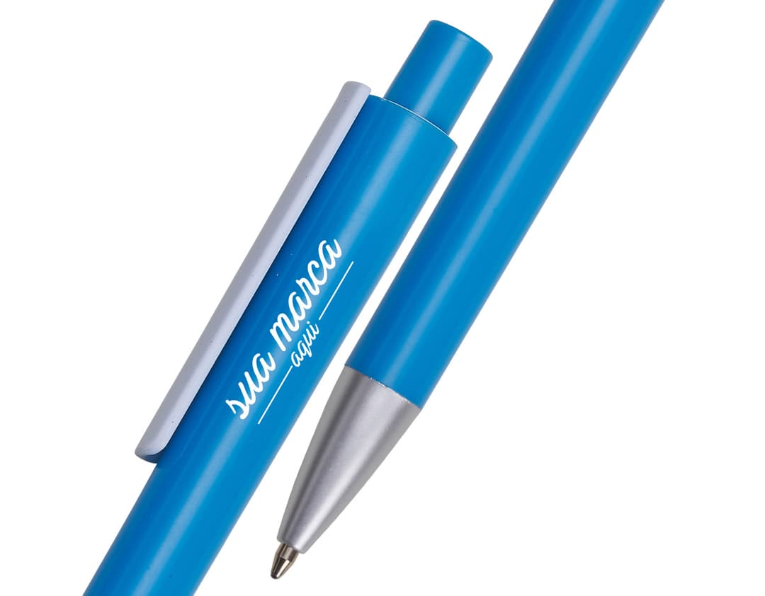 Caneta plástica colorida para escrita e desenho. Perfeita para escritório, escola e trabalhos artísticos. Design moderno e vibrante. Compre já!