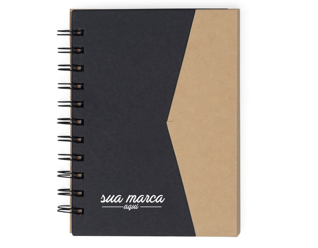 Bloco de Anotações Ecológico: Ideal para o seu escritório! Feito de material reciclado, é perfeito para suas anotações diárias. Organize-se e seja mais sustentável!