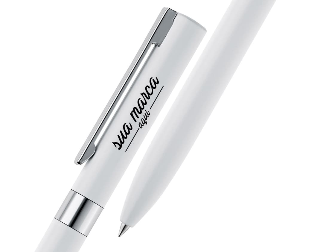 Caneta de Metal Premium: Ideal para escrita suave e durabilidade. Perfeita para uso em escritórios, escolas e negócios. Com design elegante e tinta de qualidade, garante a assinatura perfeita em documentos e formulários. Adquira já a sua!