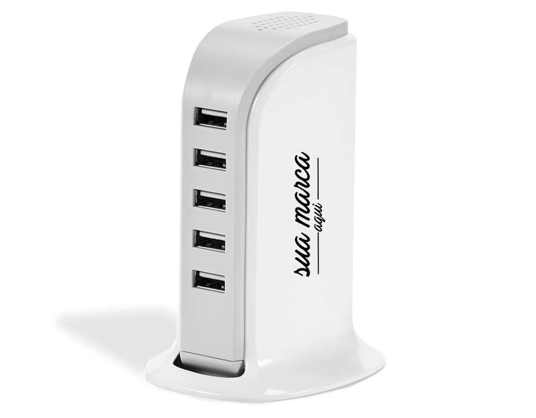 Estação de carregamento USB moderna e eficiente para manter seus dispositivos sempre carregados. Com design elegante e prático, ideal para uso em casa, no escritório ou em viagens. Conecte seus aparelhos eletrônicos facilmente e com segurança, garantindo praticidade e agilidade. Nunca mais fique sem bateria! Adquira já a sua estação de carregamento USB e mantenha-se sempre conectado. Aproveite!