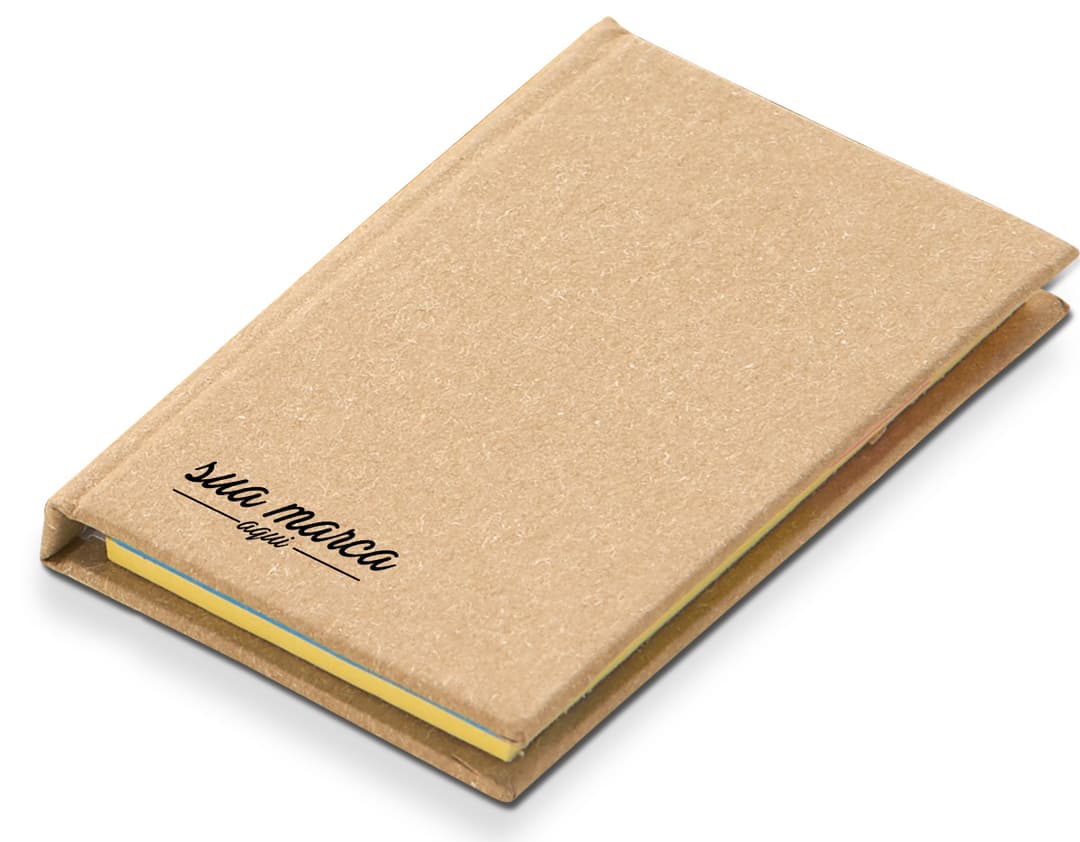 Bloco de anotações 10,5 x 8cm - Ideal para organização no escritório ou em casa. Feito em couro marrom vintage, proporciona um toque de elegância. Perfeito para guardar informações importantes e manter suas ideias sempre à mão. Adquira já o seu!