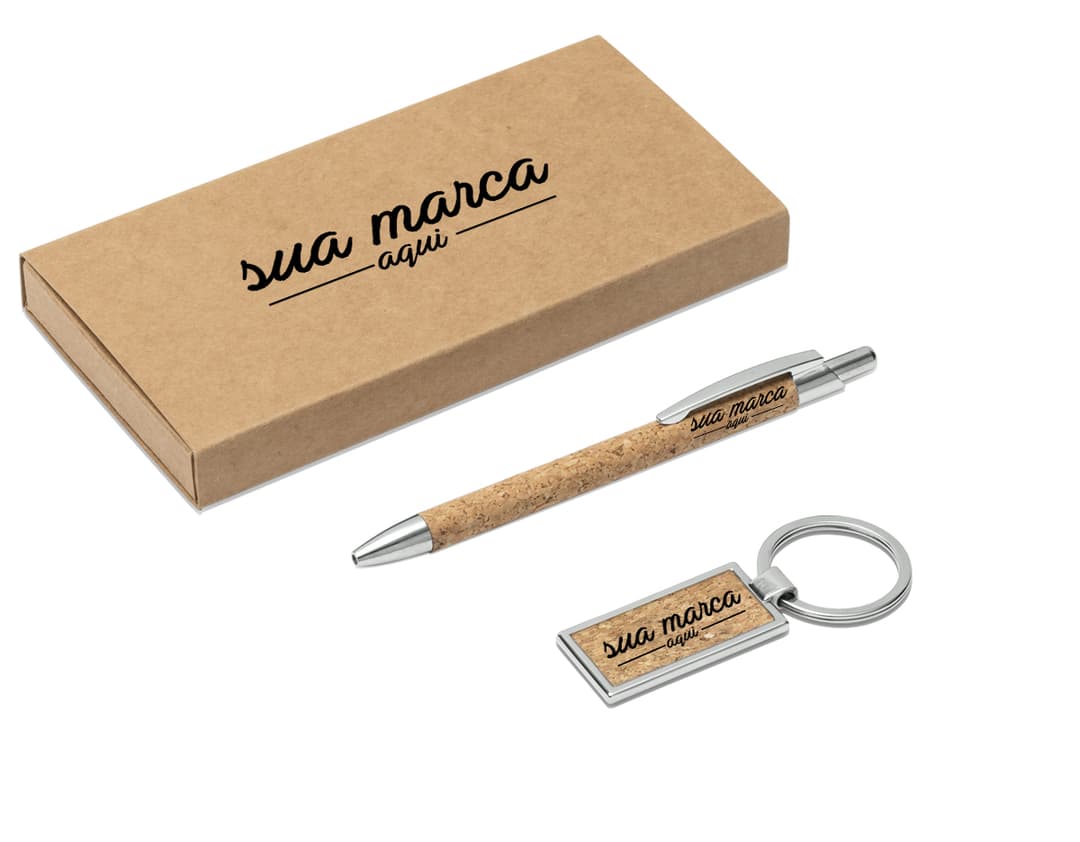 Kit esferográfica e chaveiro, perfeito para deixar seu escritório ou escola mais completo. Com design elegante e funcional, este kit é ideal para quem busca praticidade e organização. A esferográfica garante uma escrita suave e o chaveiro é um acessório útil para o seu dia a dia. Adquira já o seu e esteja sempre preparado para qualquer situação. Um produto indispensável para quem valoriza a qualidade e o bom gosto. Peça já o seu kit esferográfica e chaveiro e tenha sempre à mão os itens essenciais para o seu dia a dia de trabalho ou estudo.