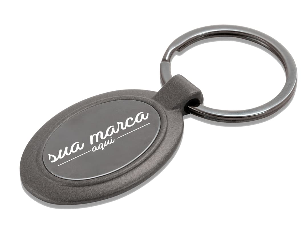 Chaveiro de metal resistente e elegante para manter suas chaves seguras e organizadas. Perfeito para quem busca praticidade e estilo em um único produto. Adquira já o seu!
